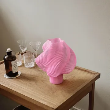 Soft Serve 台灯 - 玫瑰冰糕色_常规款_26 cm - Crème Atelier