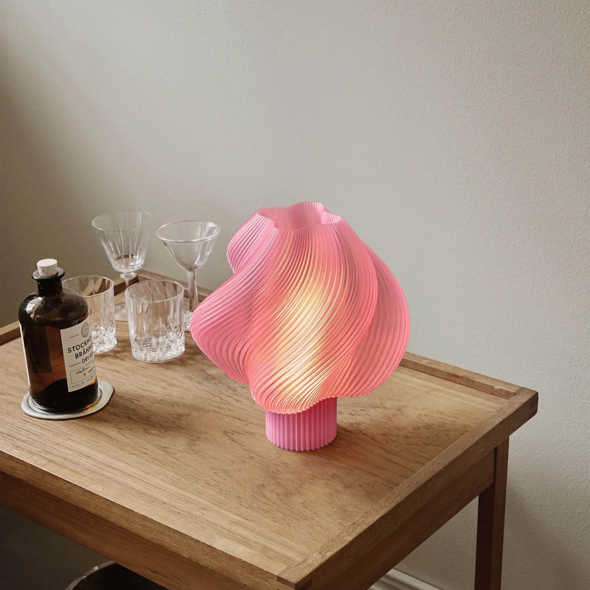 Soft Serve 台灯, 玫瑰冰糕色_常规款_26 cm Crème Atelier