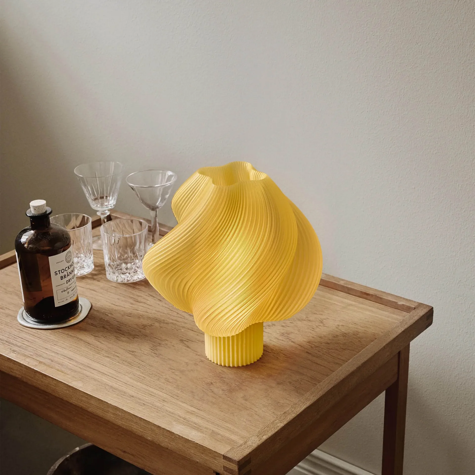 Soft Serve 台灯, 柠檬酒冰糕色_常规款_26 cm Crème Atelier