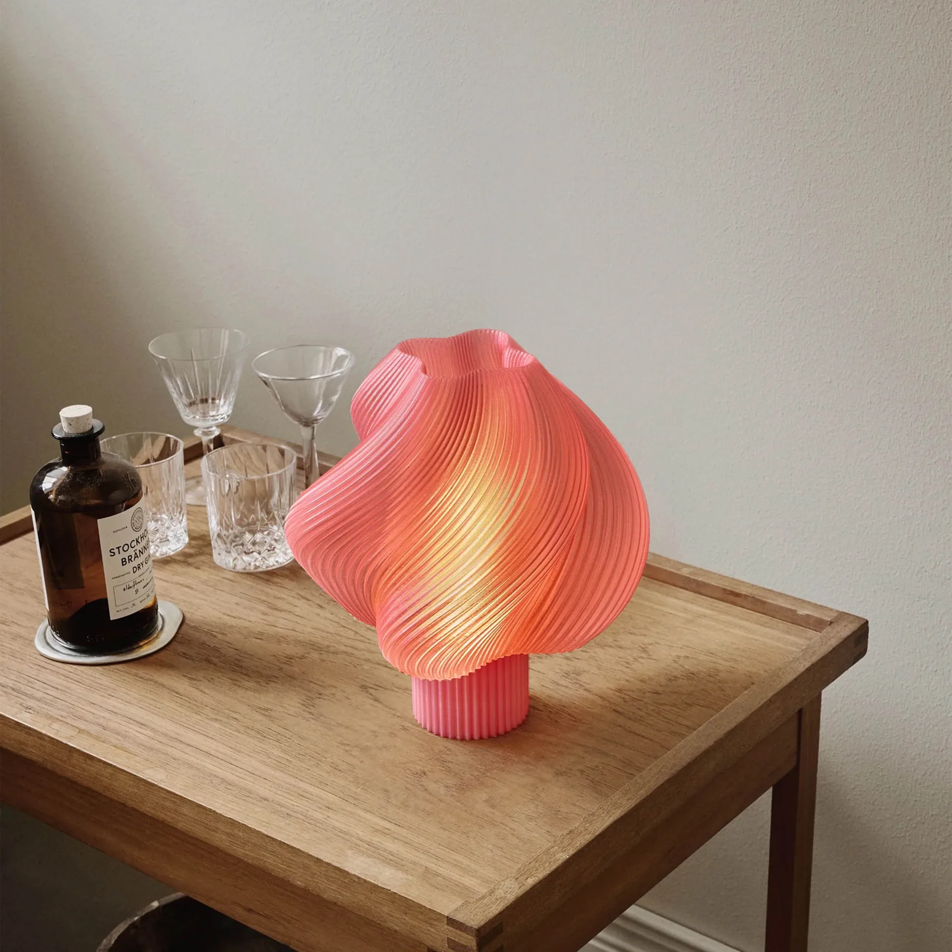 Soft Serve 台灯, 桃子冰糕色_常规款_26 cm Crème Atelier