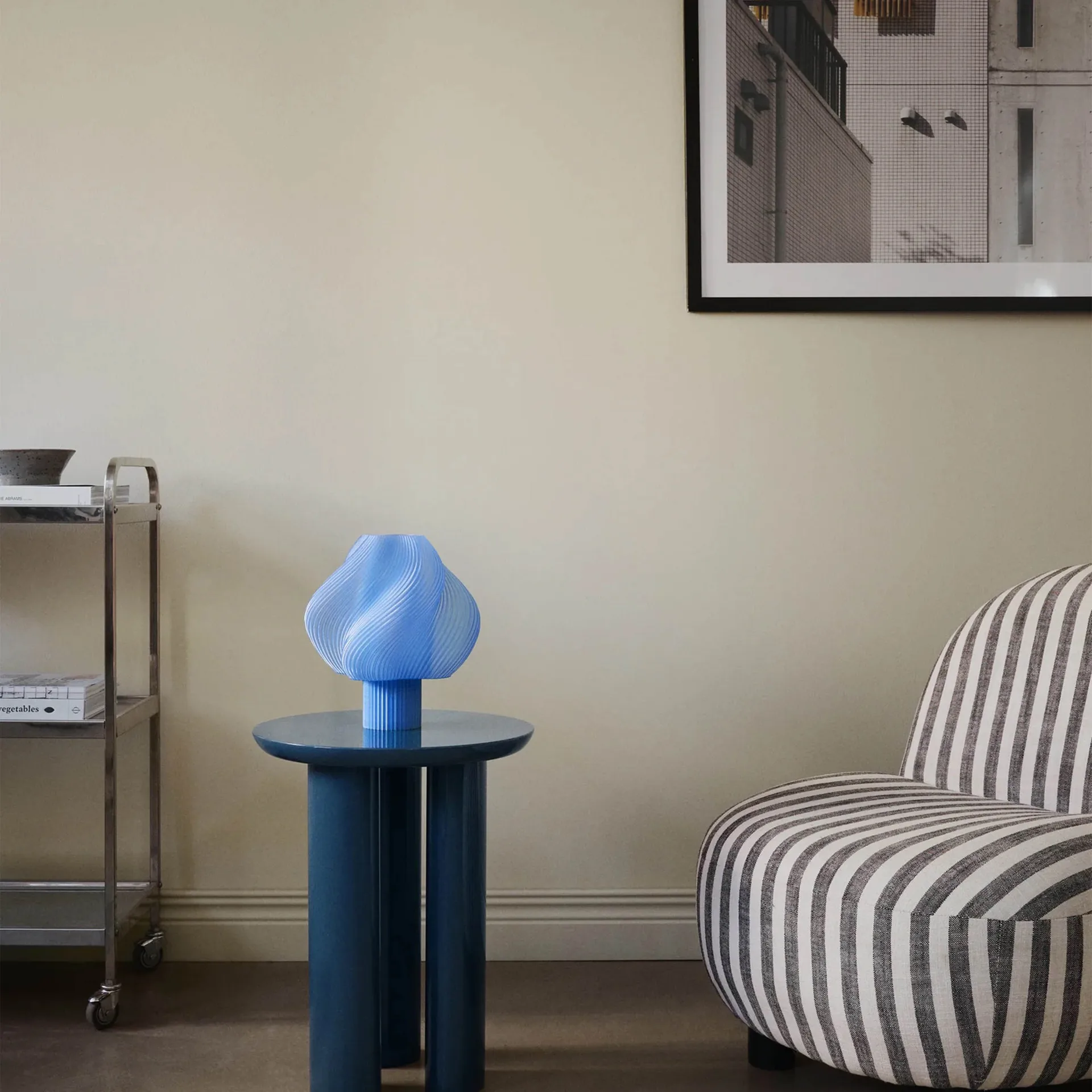 Soft Serve 台灯, 蓝莓色 常规款 26cm Crème Atelier