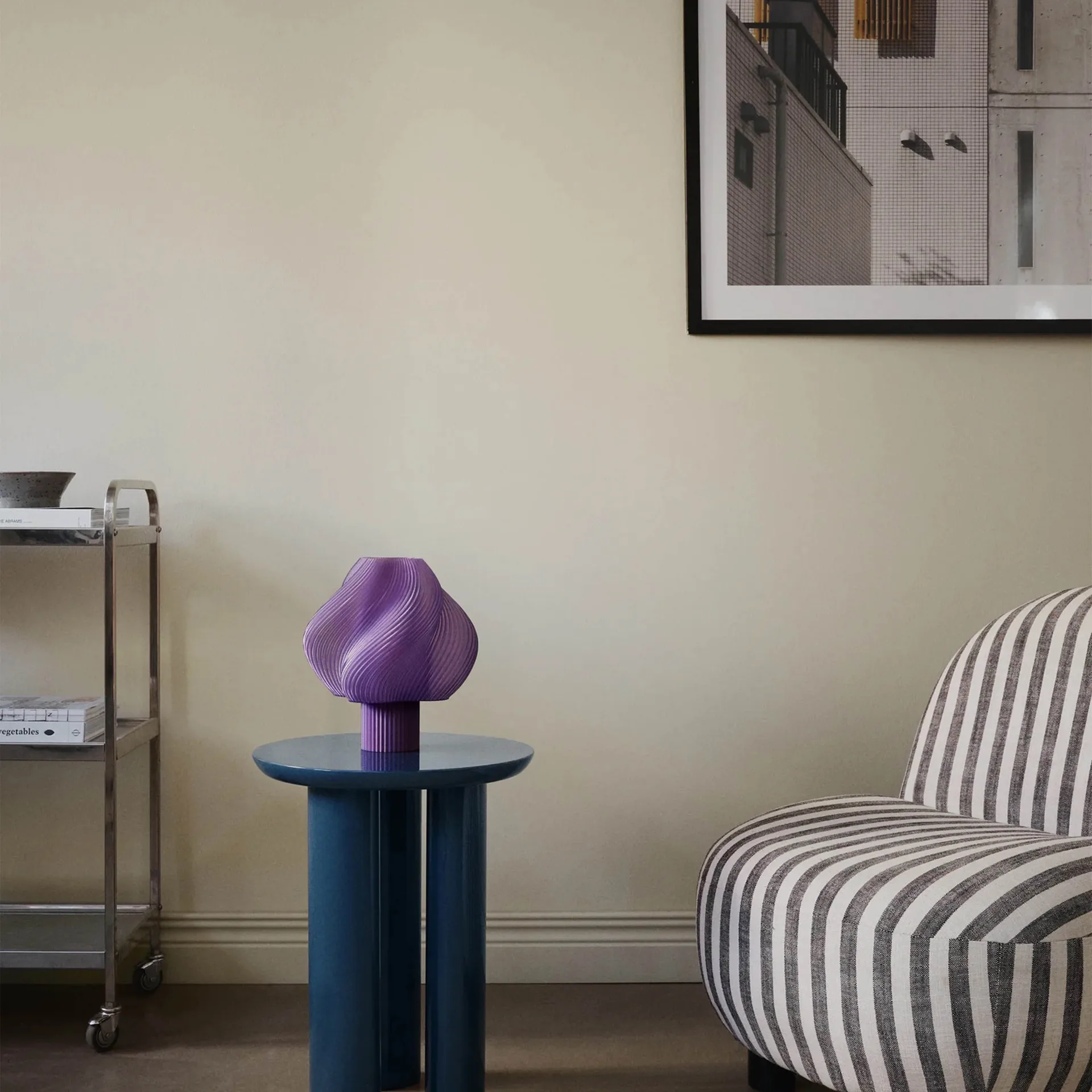 Soft Serve 台灯, 淡紫色色 常规款 26cm Crème Atelier