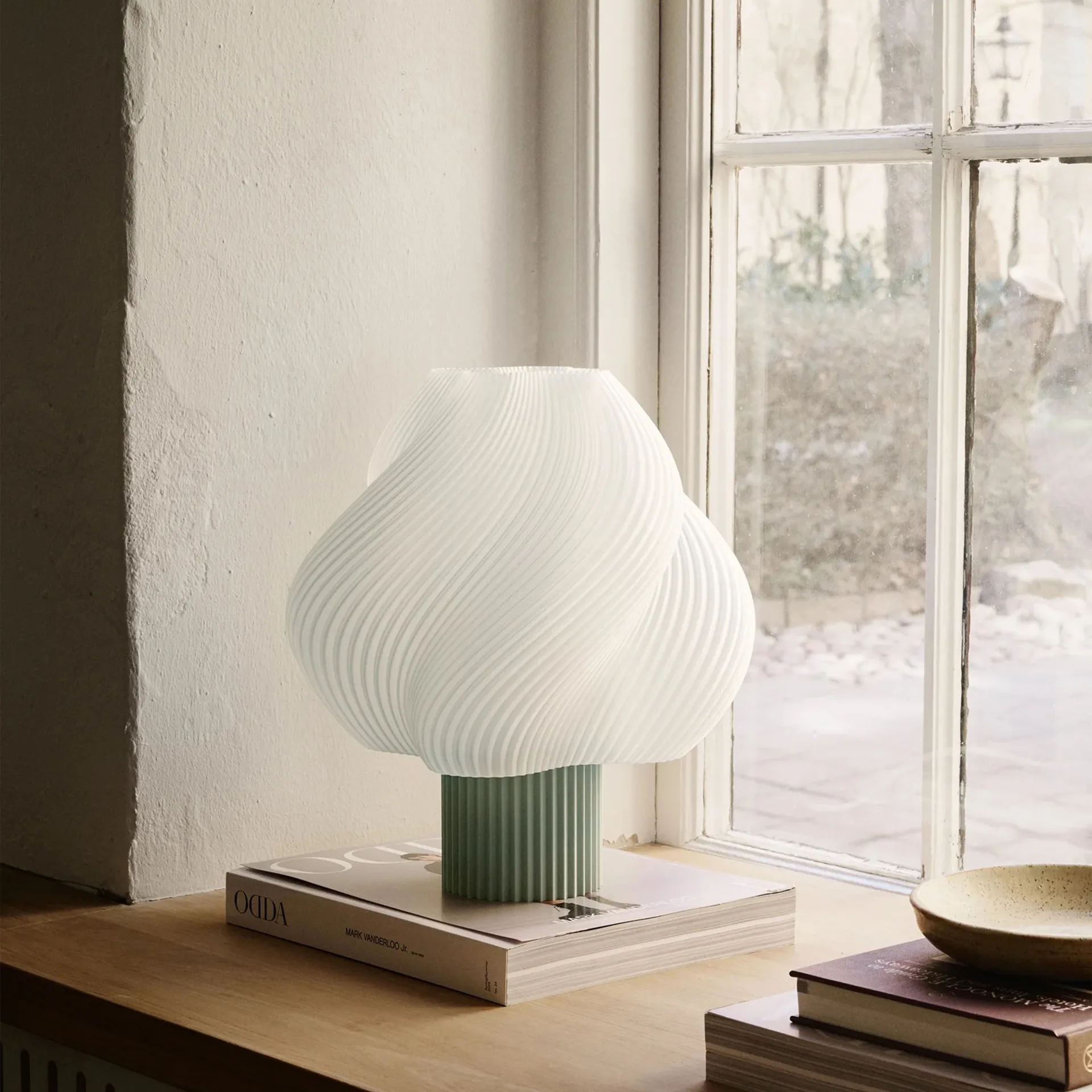 Soft Serve 台灯, 抹茶色_加大款_34 cm Crème Atelier