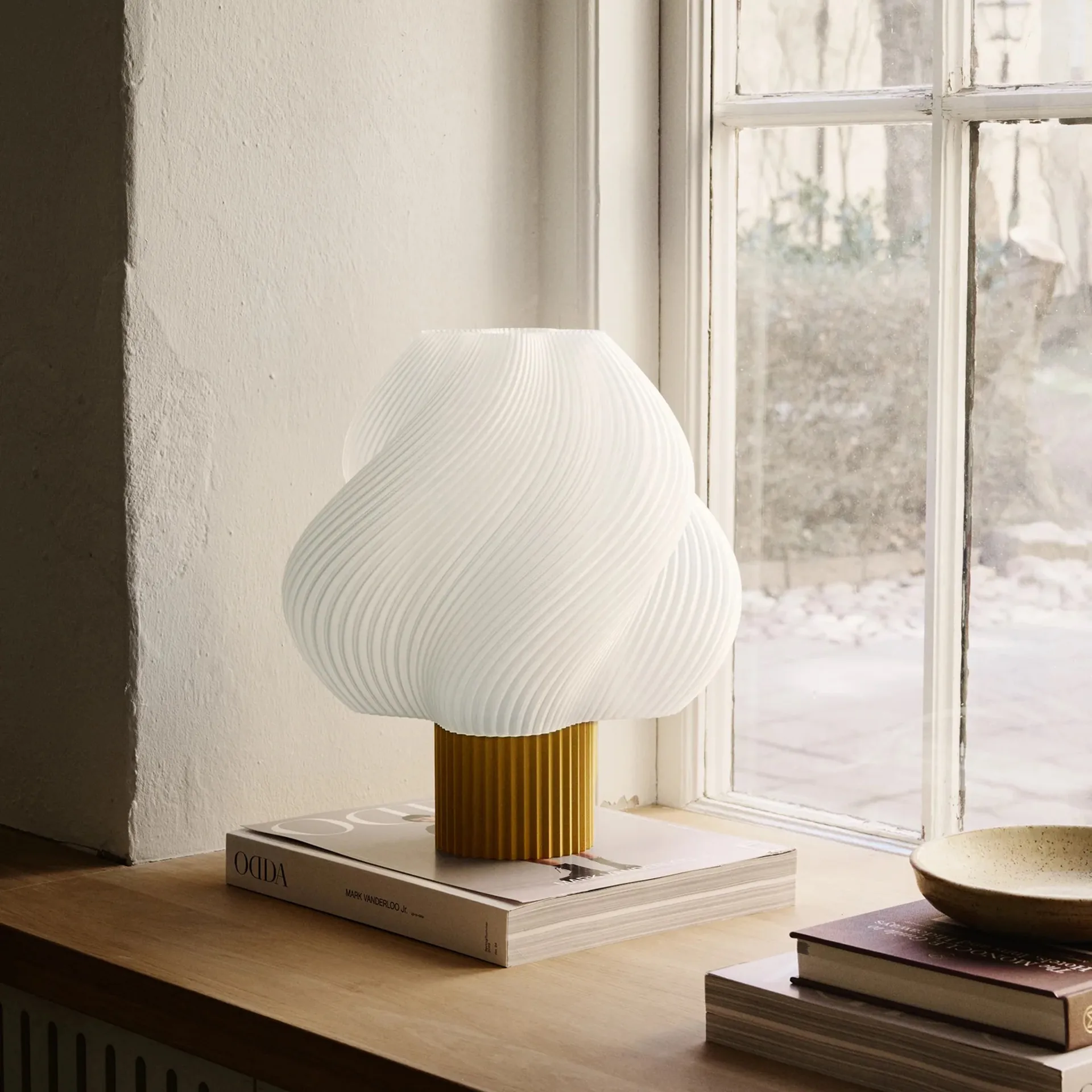 Soft Serve 台灯, 云莓色_加大款_34 cm Crème Atelier