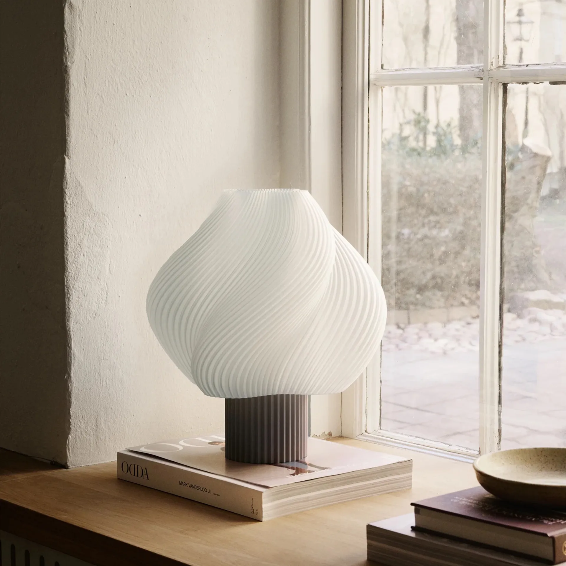 Soft Serve 台灯, 摩卡色 大号 34cm Crème Atelier