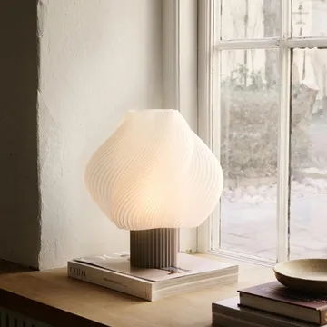 Soft Serve 台灯 - 摩卡色 大号 34cm - Crème Atelier