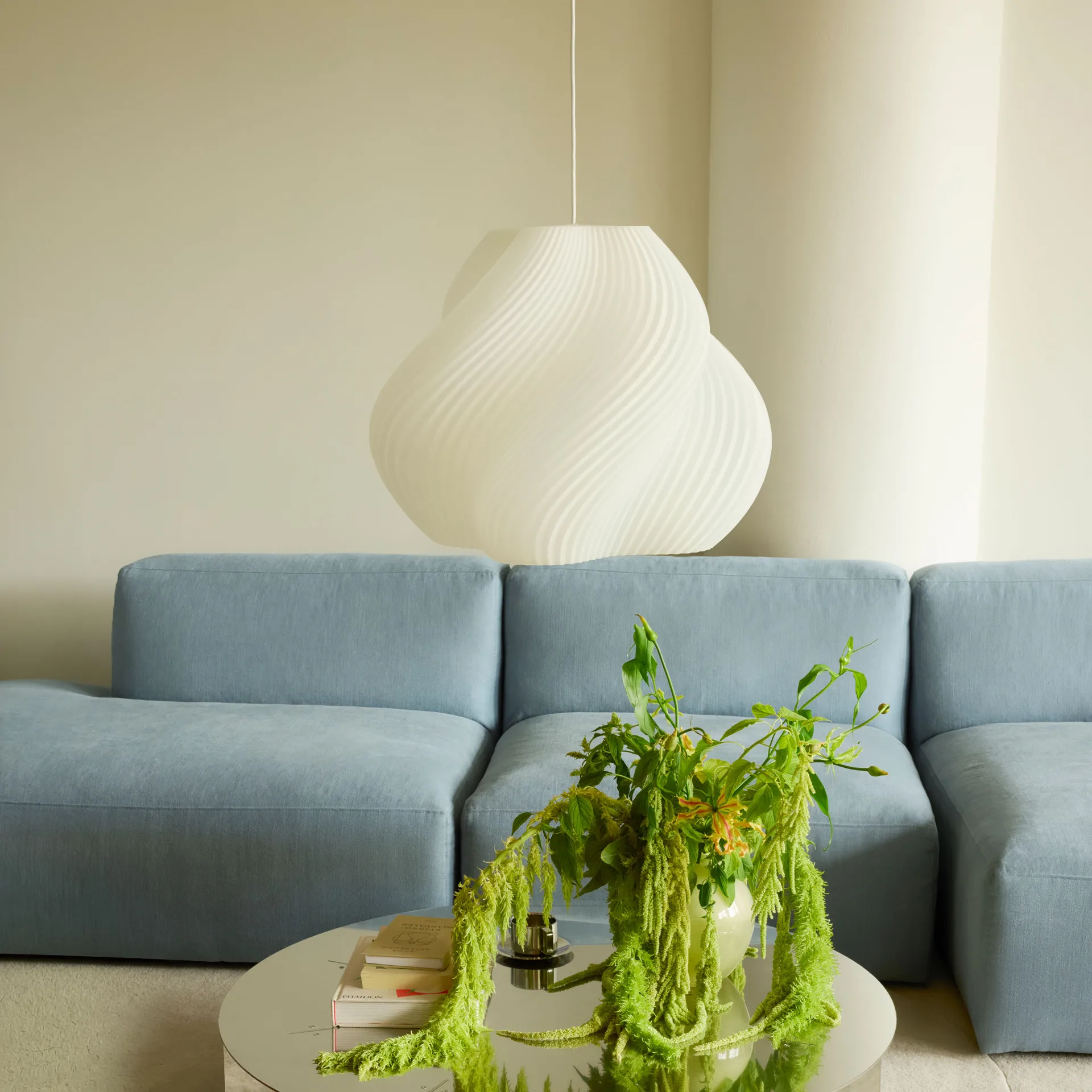 Soft Serve吊坠, 白铬色 超大款 60cm Crème Atelier