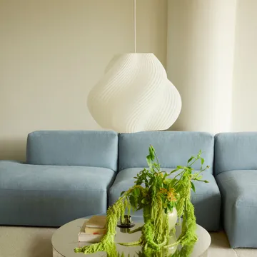 Soft Serve吊坠 - 白铬色 超大款 60cm - Crème Atelier