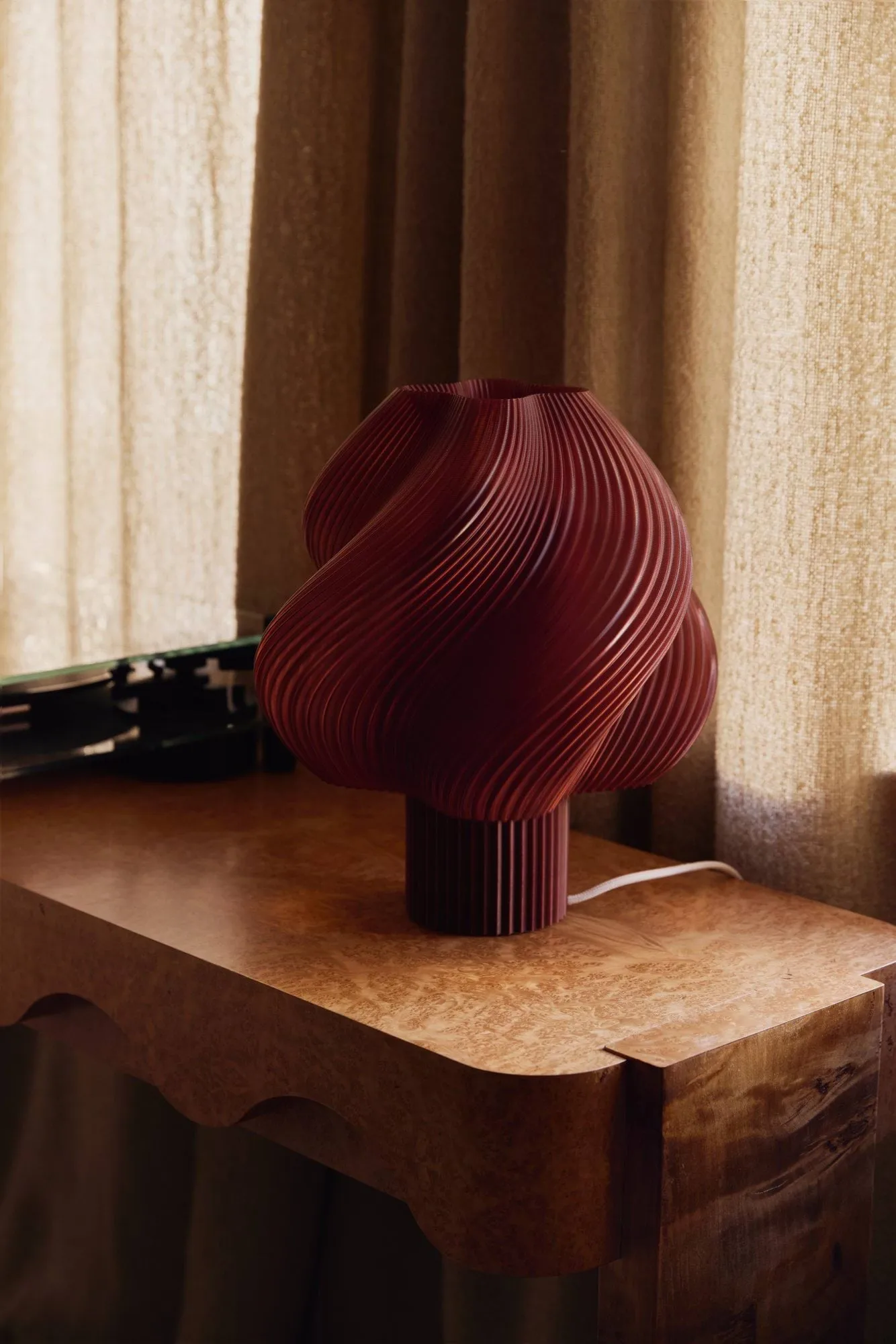 Soft Serve 台灯, 樱桃红_Grande款_34cm Crème Atelier