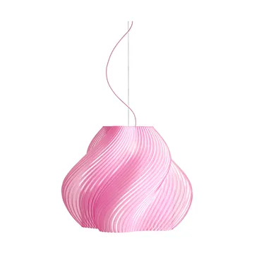 Soft Serve 吊灯 - 玫瑰色冰糕款_铬色_Mega款_60cm - Crème Atelier