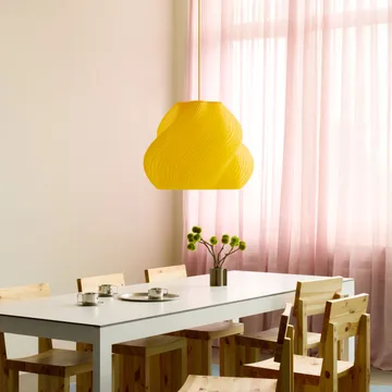 Soft Serve 吊灯 - 柠檬酒冰糕款_铬色_Mega款_60cm - Crème Atelier