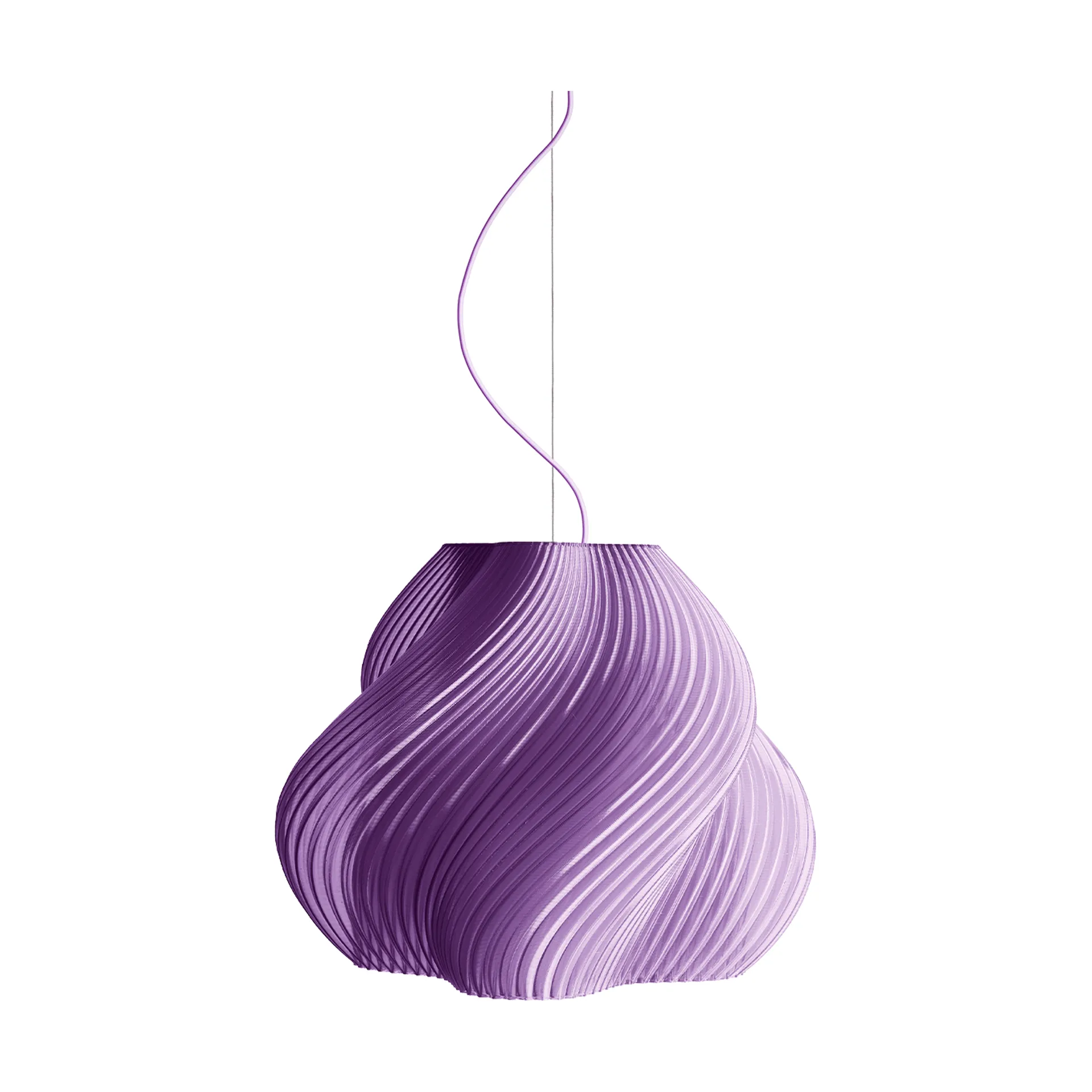 Soft Serve 吊灯, 薰衣草色冰糕款_铬色_Mega款_60cm Crème Atelier