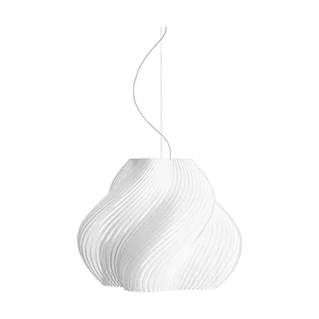 Soft Serve 吊灯 - 白色_黄铜色_Mega款_60cm - Crème Atelier