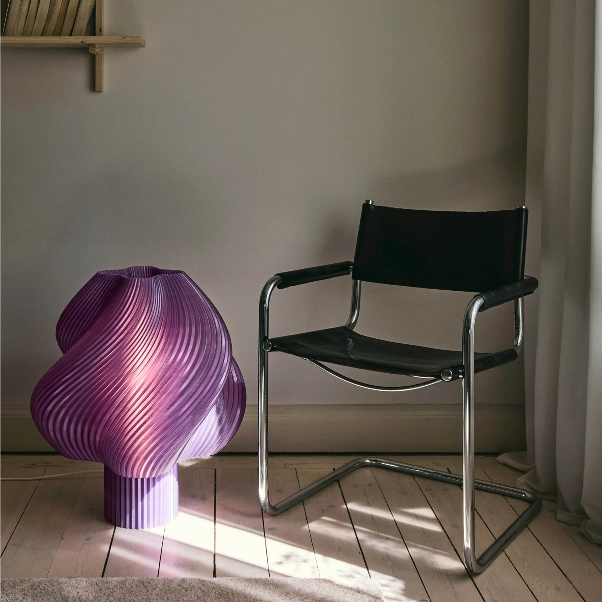 Soft Serve 落地灯, 薰衣草色冰糕款_Mega款_63cm Crème Atelier