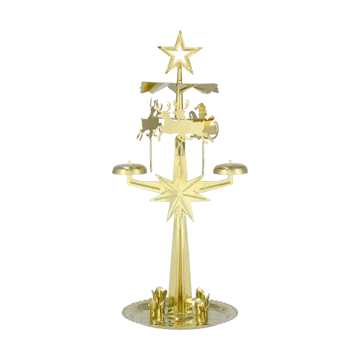 Christmas Carousel Angel Chimes Original - 黄铜 - Dala Industrier