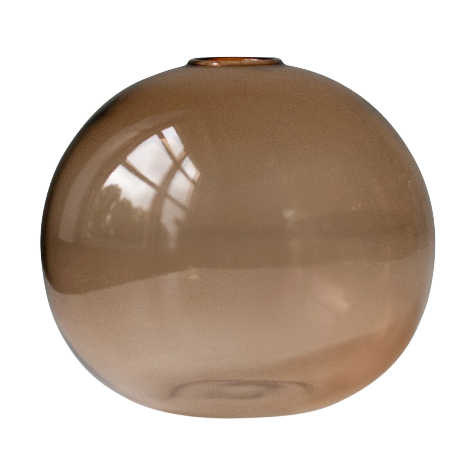 球形花瓶 直径10cm, 米色 DBKD