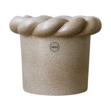 麻绳花盆 Ø14cm - 米色 - DBKD