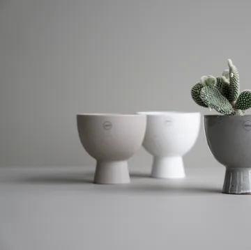 造型花盆 直径15cm - 白色 - DBKD