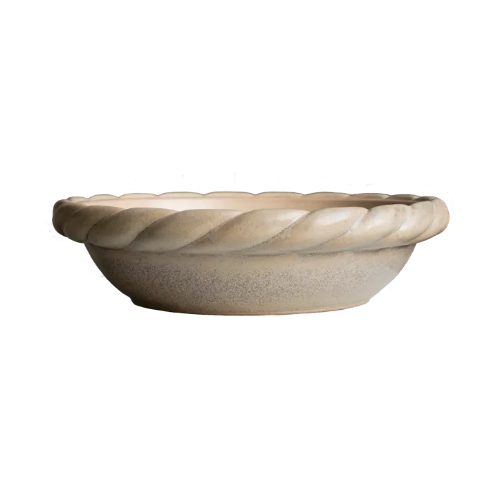 麻花碟直径40cm - 米色 - DBKD