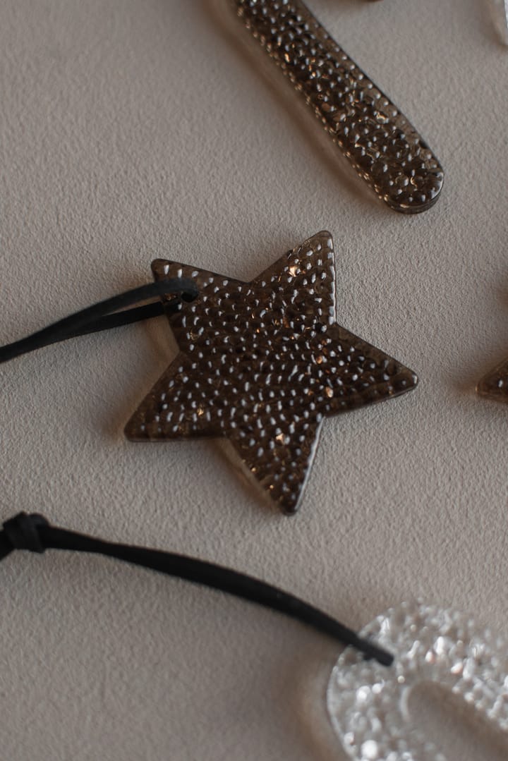 Airy hanging star decorative 装饰品, 褐色 DBKD