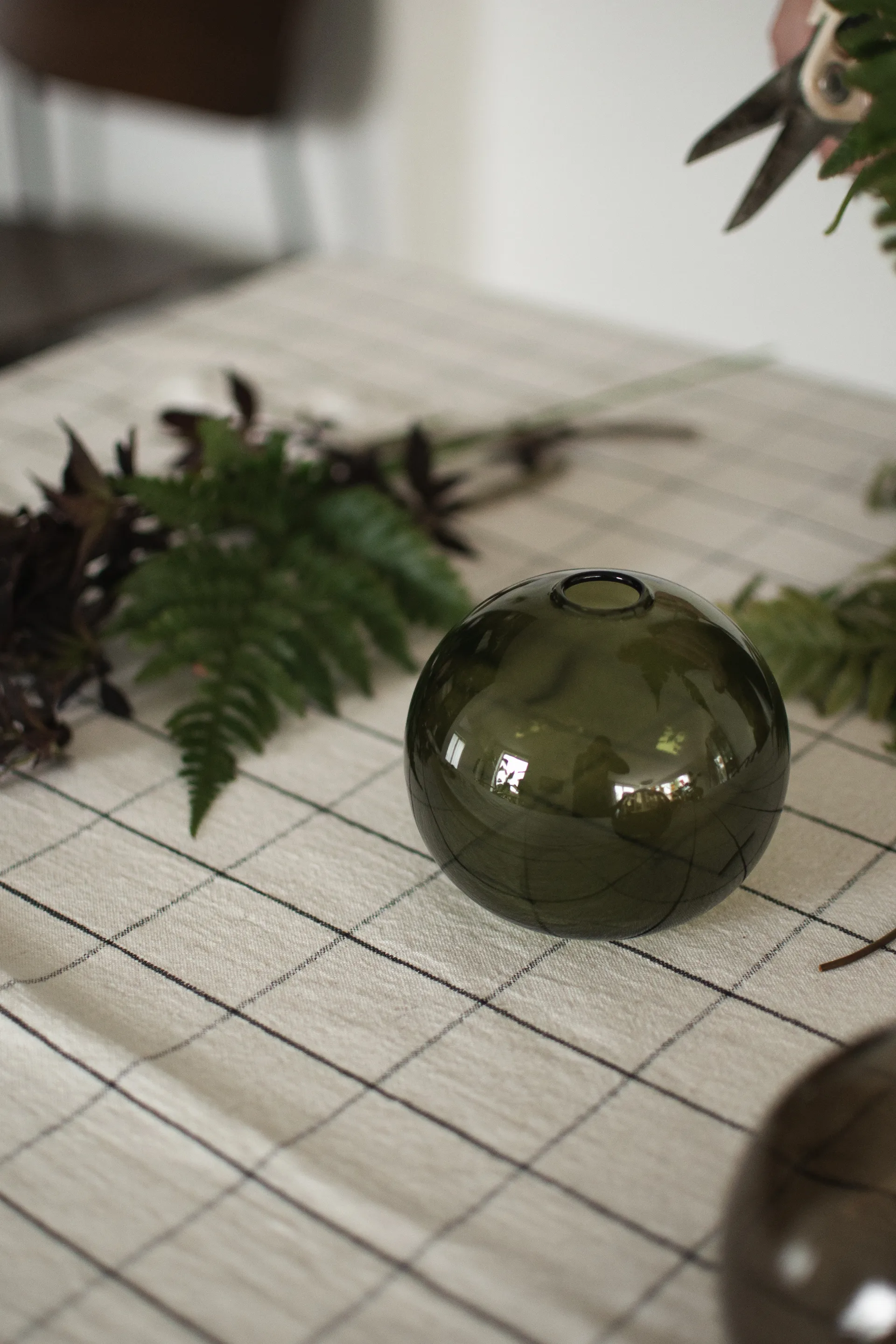 Ball 花瓶 Ø10 cm, 绿色 DBKD