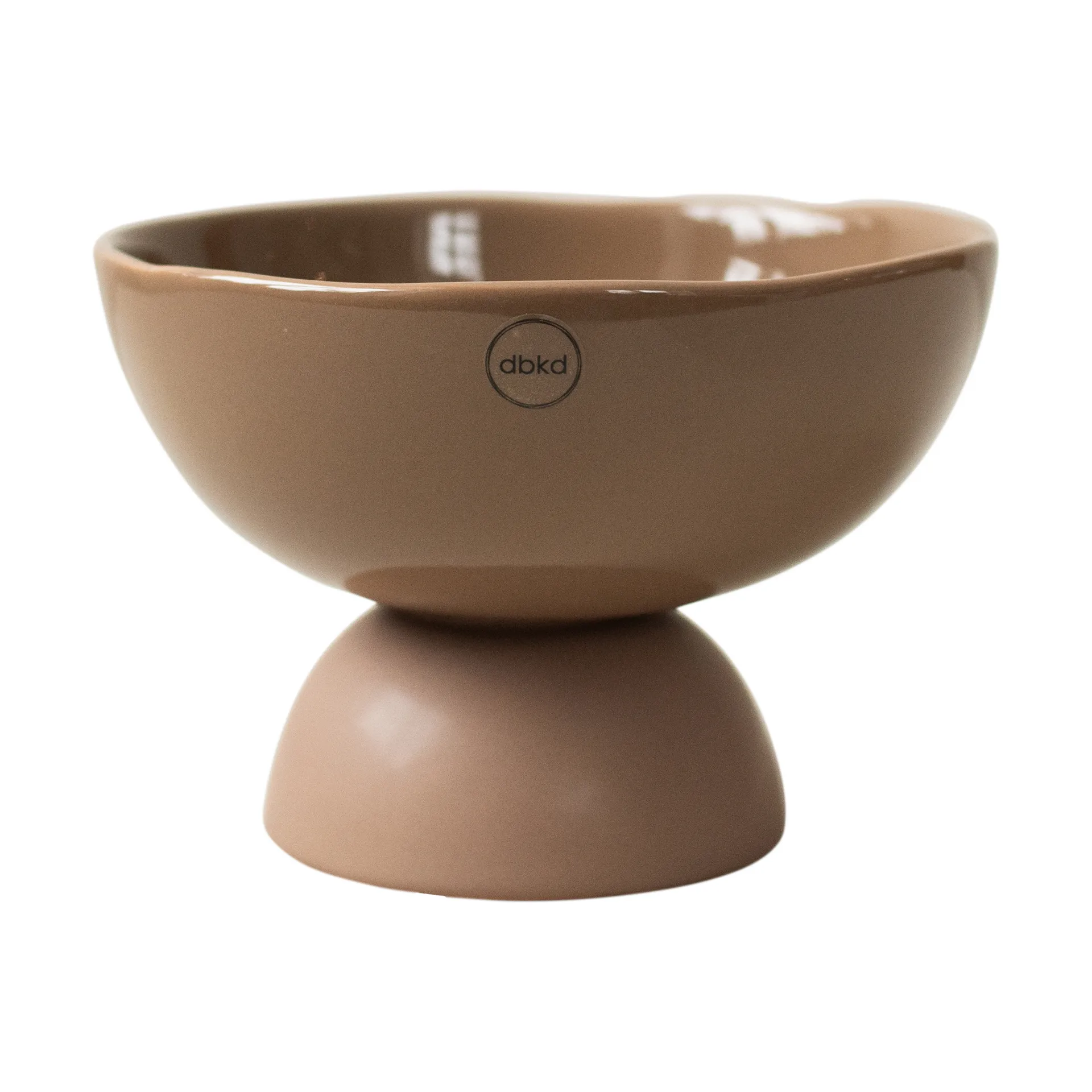 Base Dome flowerpot Ø20 cm, Nougat DBKD