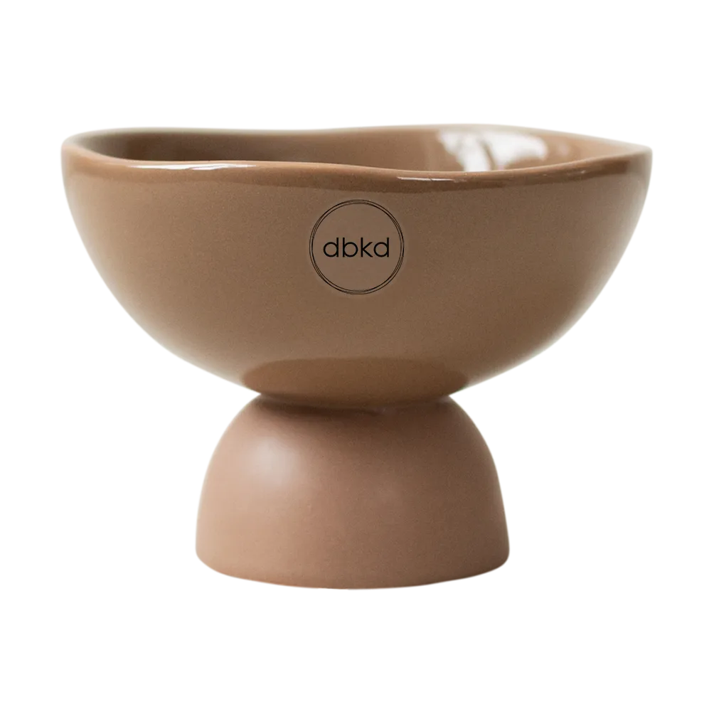 Base Dome 碗 S Ø12cm, 牛轧糖色 DBKD