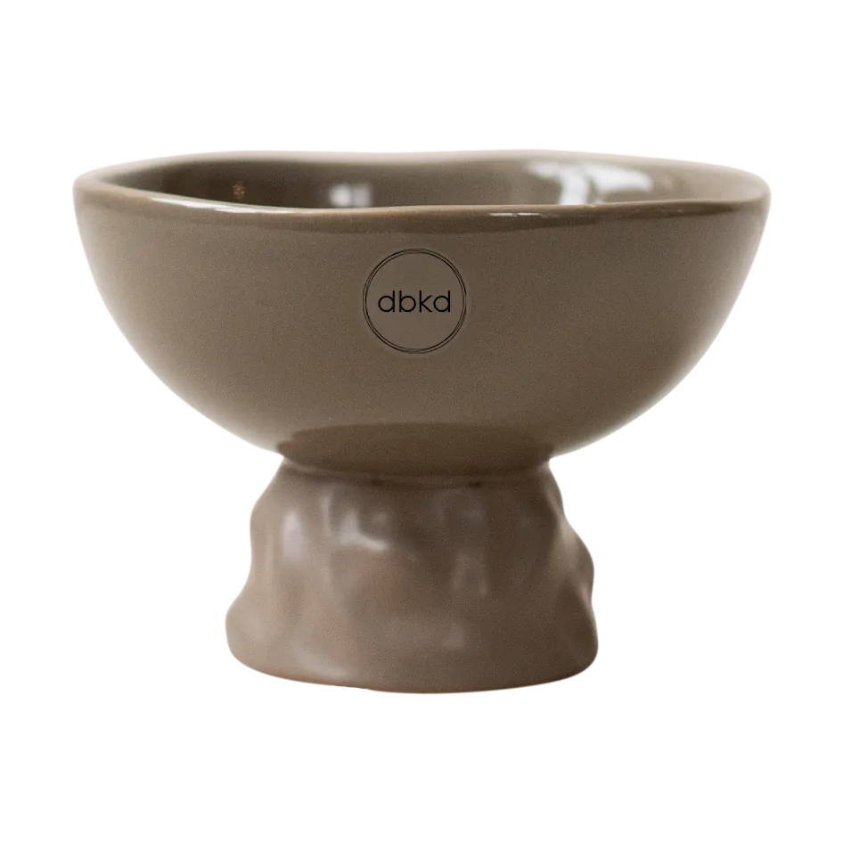 Base Irregular 花盆 S Ø12cm, 尘灰色 DBKD