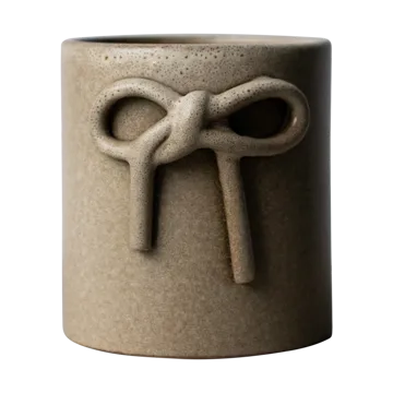 Bow 花盆Ø11cm - 米色 - DBKD
