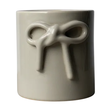 Bow 花盆Ø11cm - 亮面鼹鼠棕 - DBKD