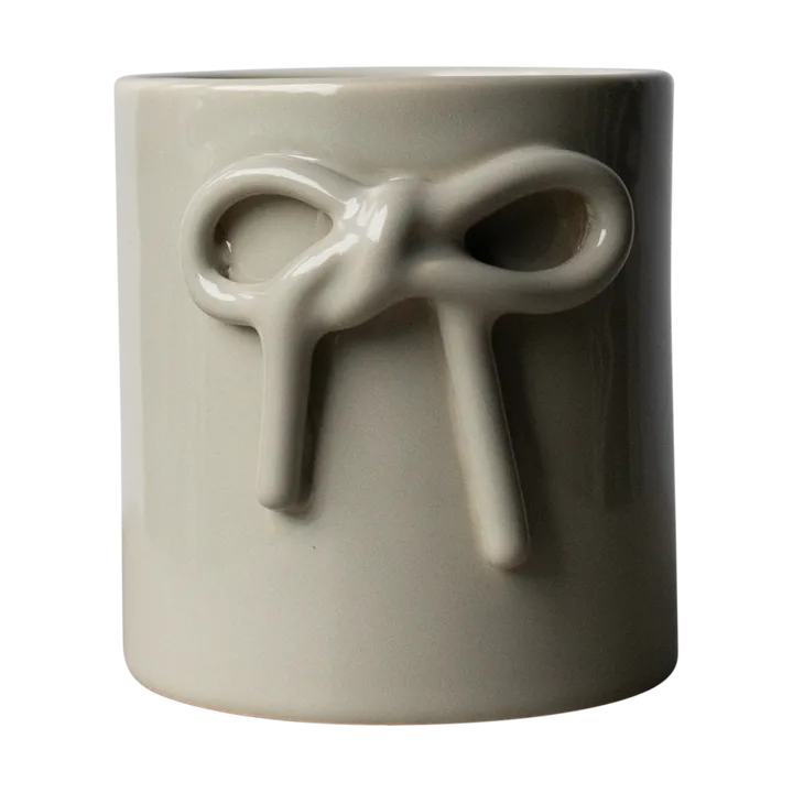 Bow 花盆Ø11cm - 亮面鼹鼠棕 - DBKD