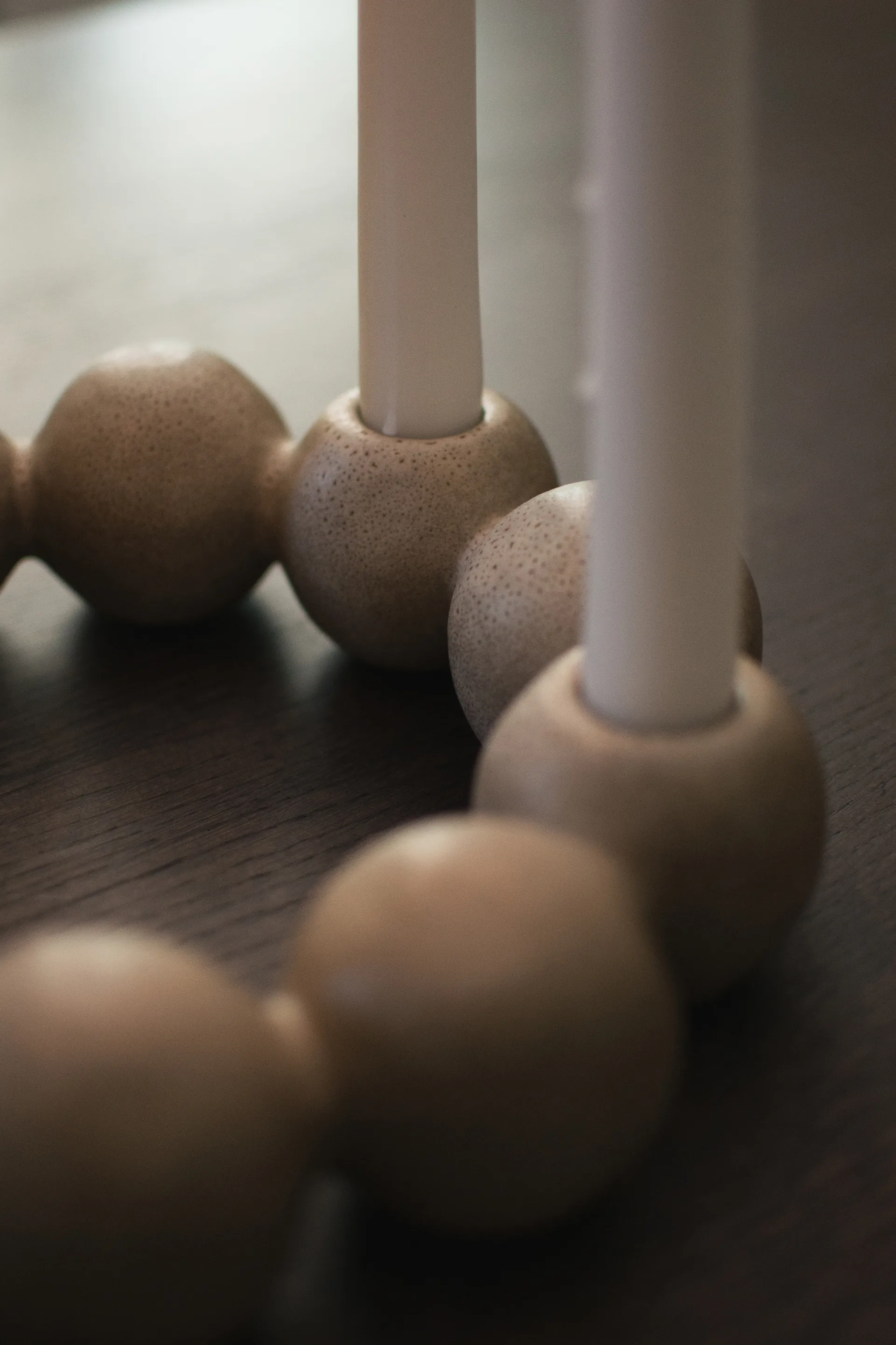 Bright 烛台 Ø27 cm, 米色 DBKD