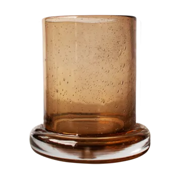 Bubble 茶蜡烛台Ø10cm - 铁锈红 - DBKD