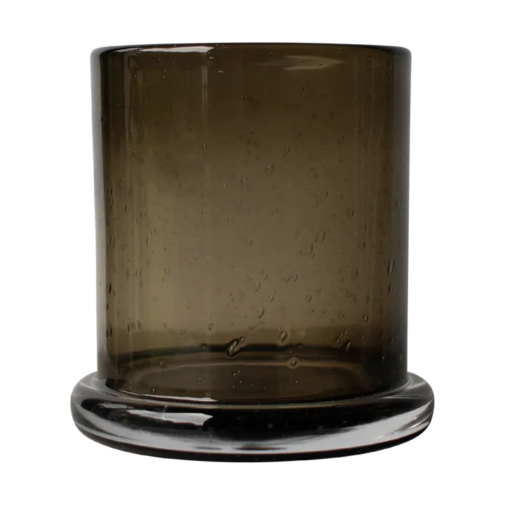 Bubble 茶蜡烛台Ø14cm - 棕色 - DBKD