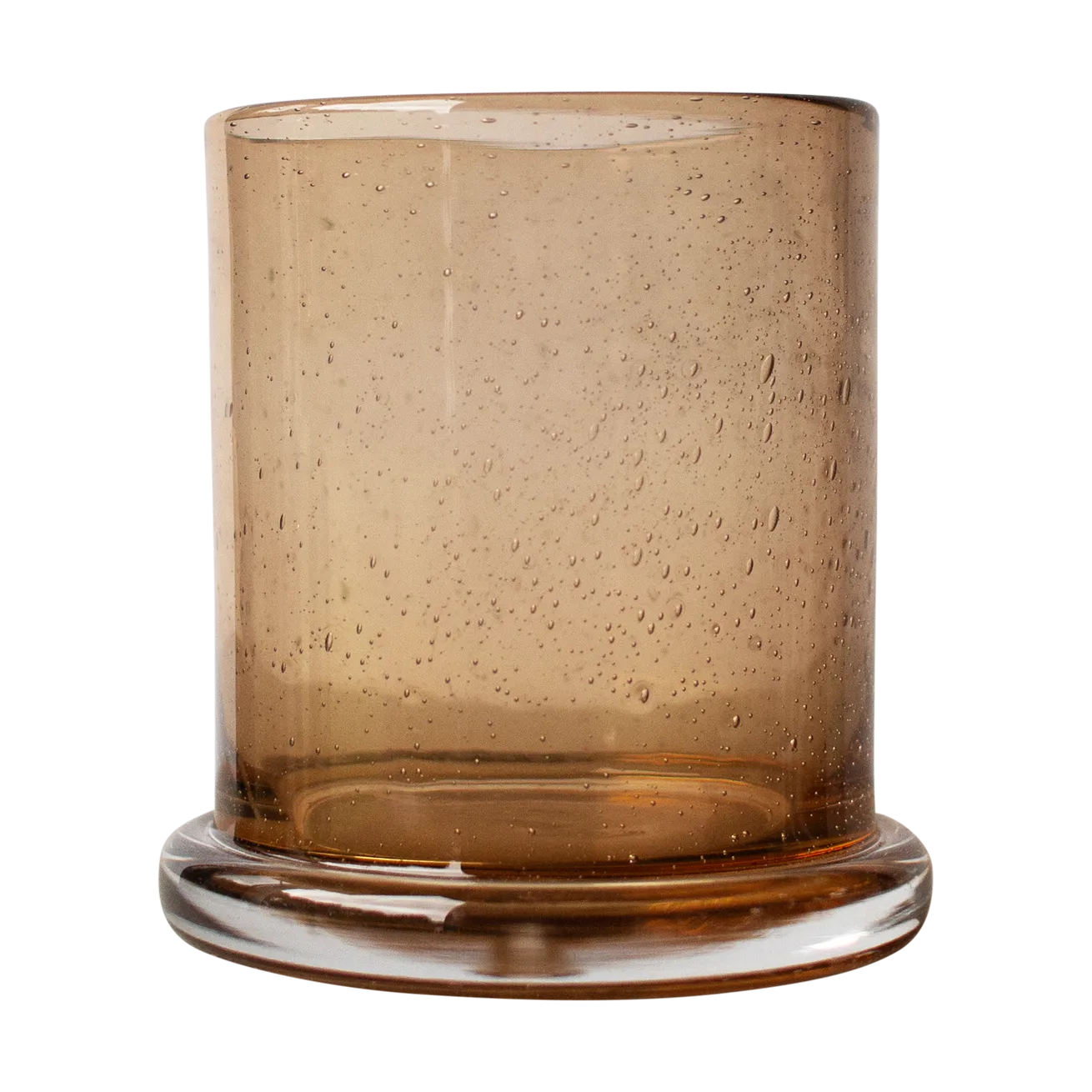 Bubble 茶蜡烛台Ø14cm, 铁锈红 DBKD