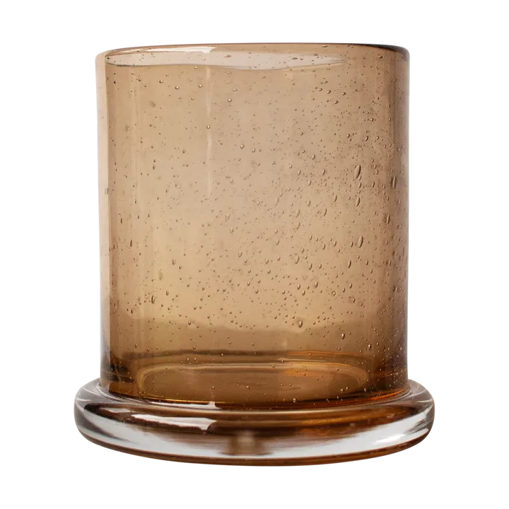 Bubble 茶蜡烛台Ø14cm - 铁锈红 - DBKD
