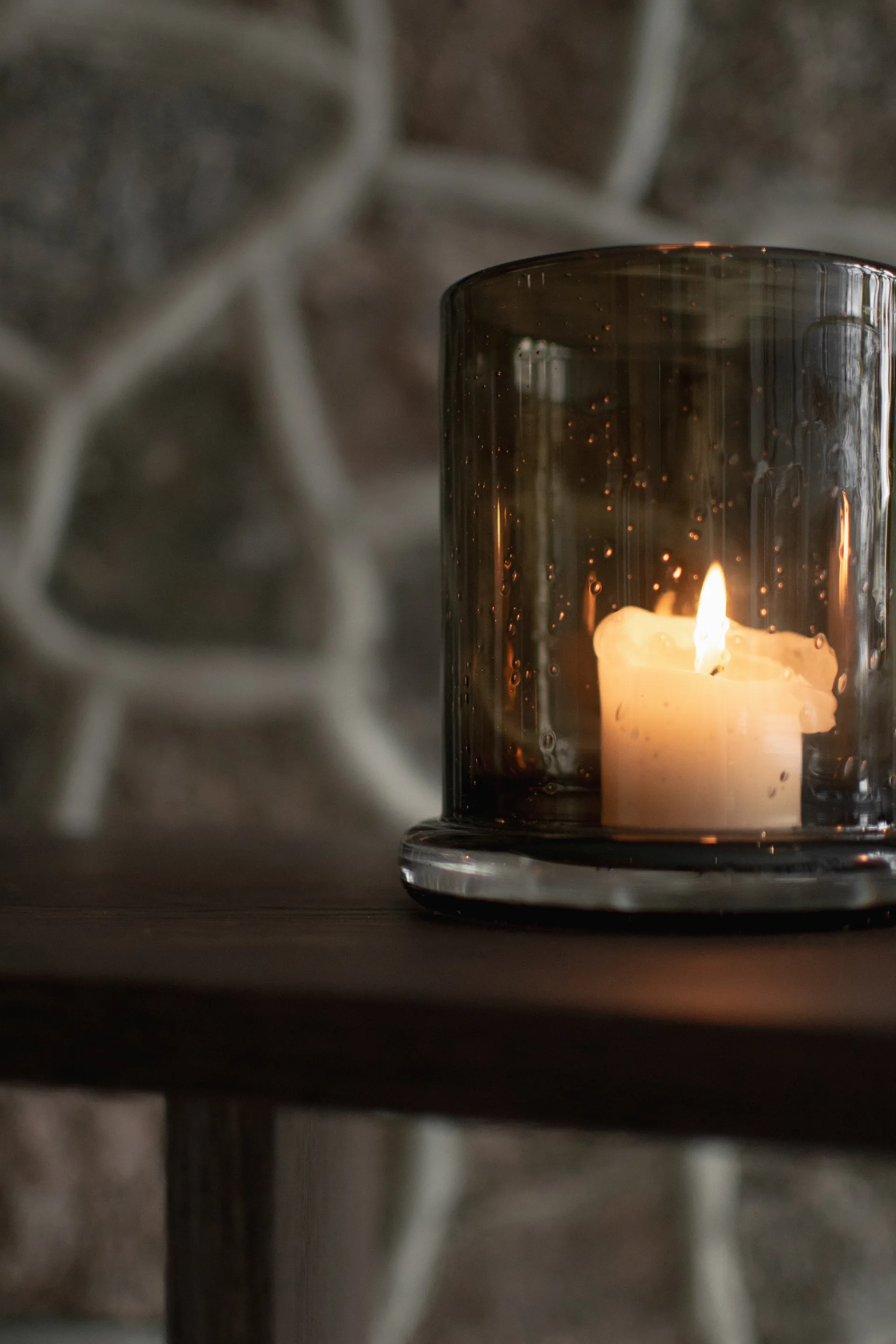 Bubble 烛台 Ø20 cm, 褐色 DBKD