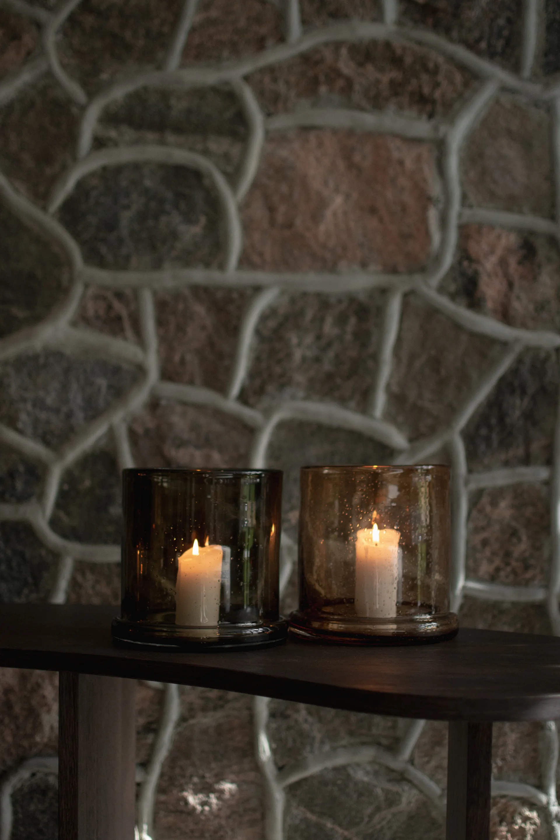 Bubble 烛台 Ø20 cm, 褐色 DBKD