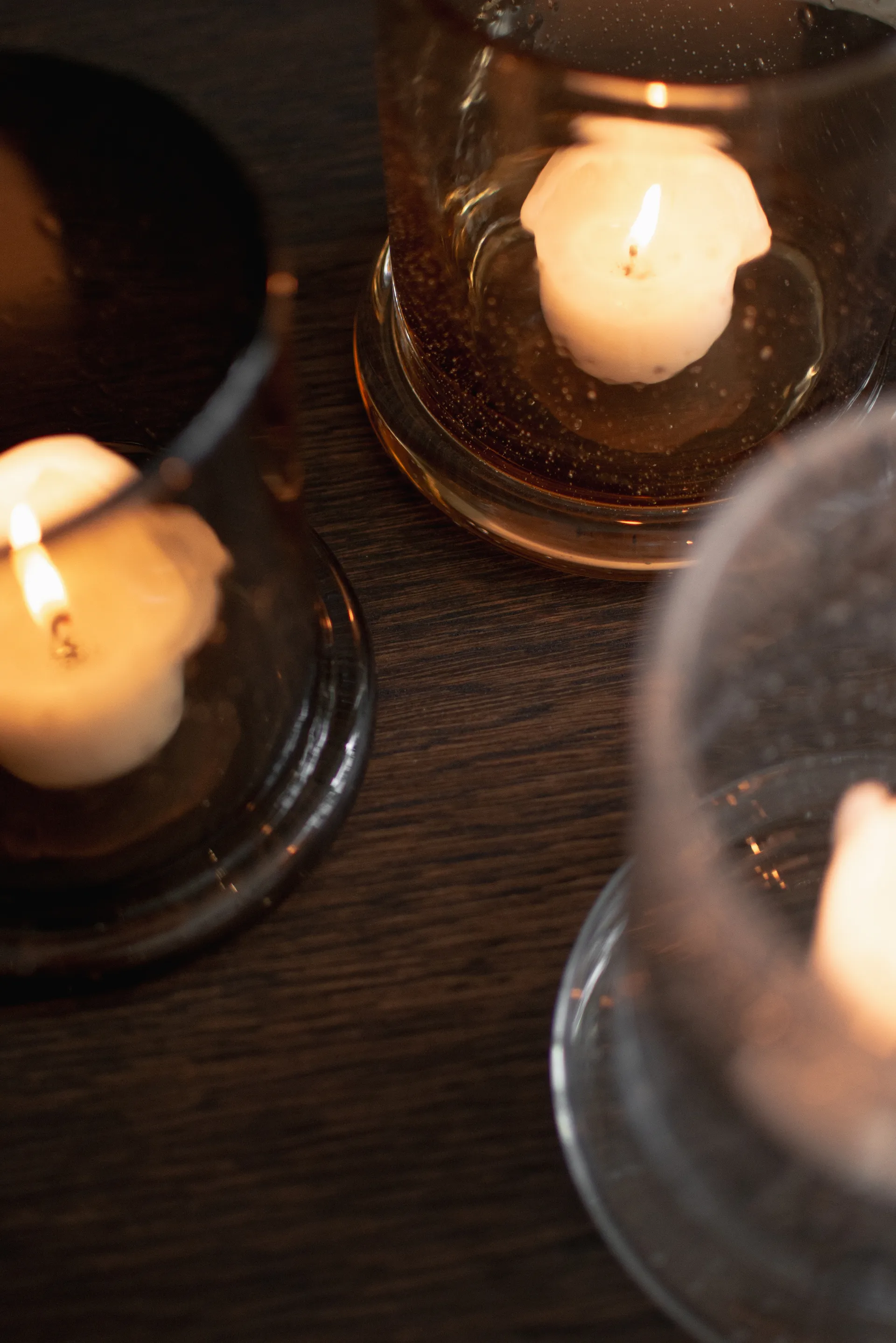 Bubble 烛台 Ø20 cm, 锈红色 DBKD