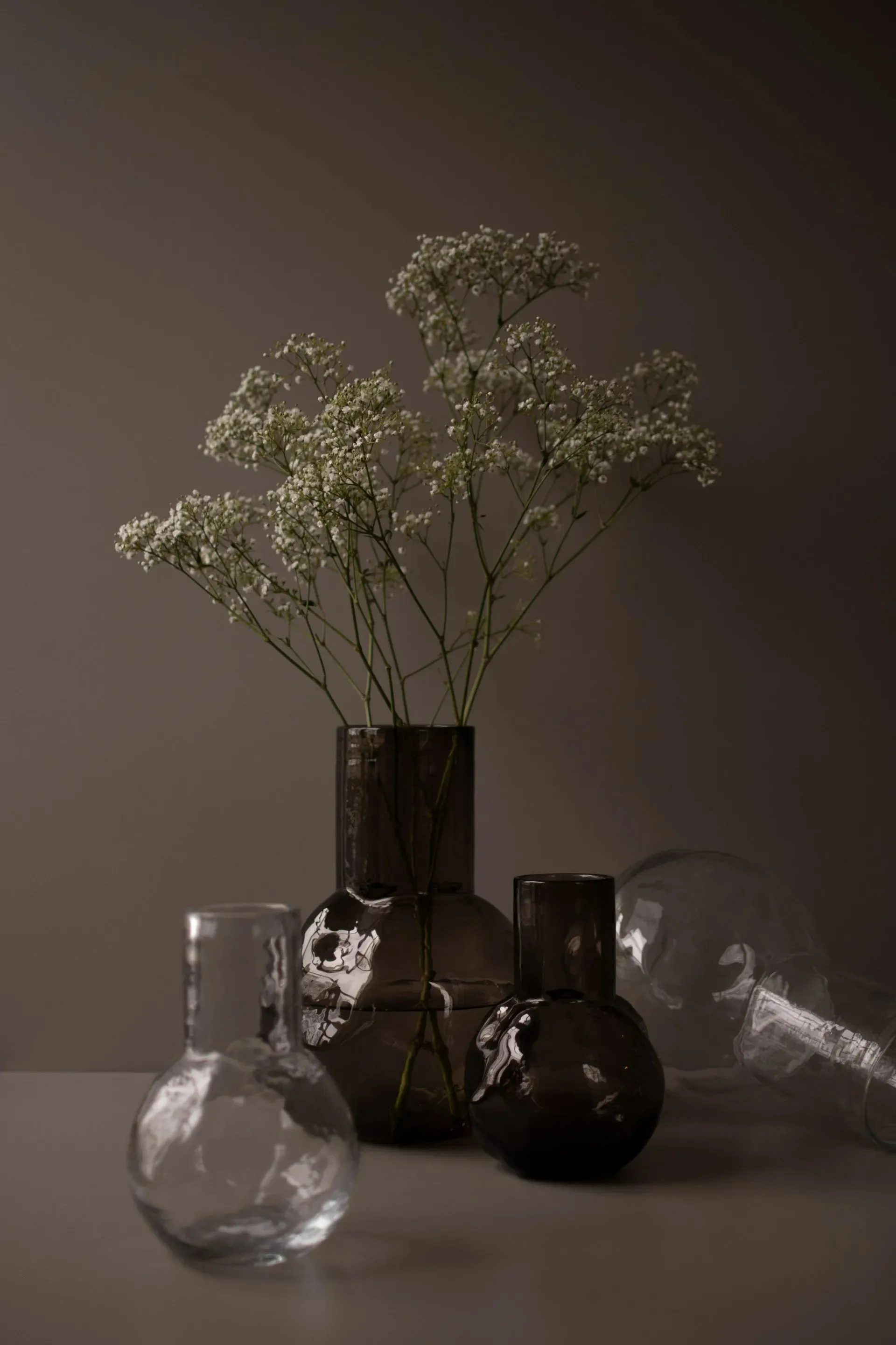 Bunch 花瓶30cm, 棕色 DBKD