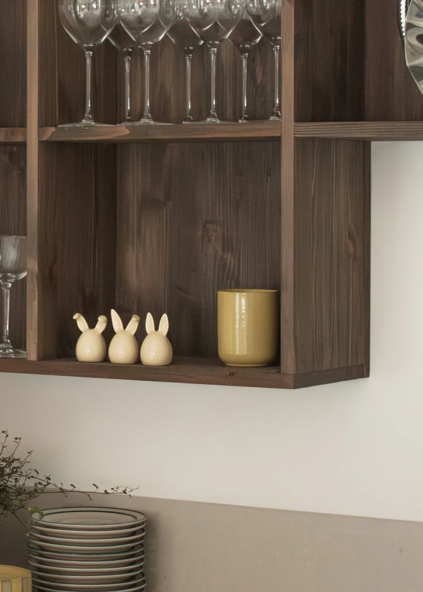 Burn 香薰蜡烛 60 h, Shiny 黄色 DBKD