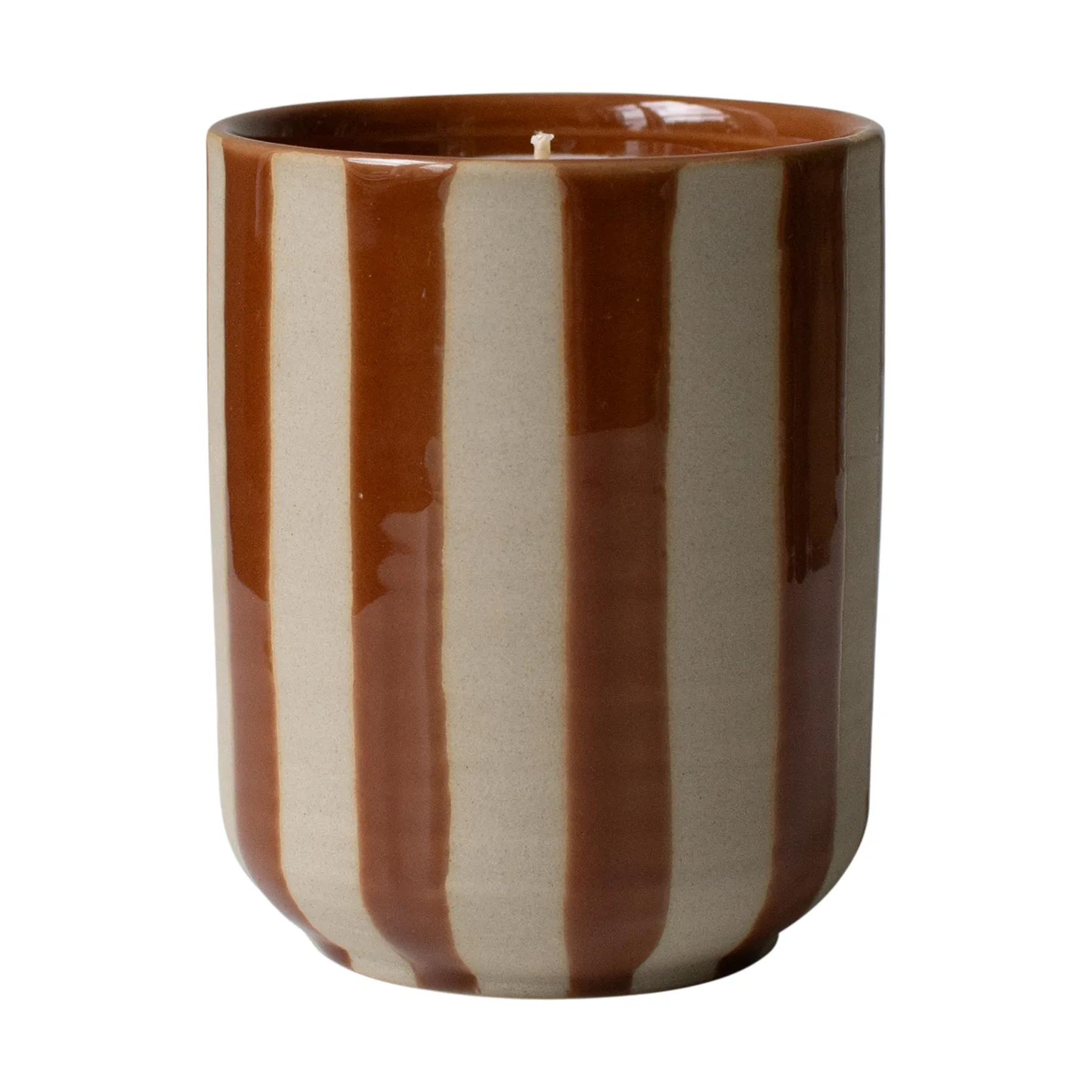 Burn 香薰蜡烛 60 h, 牛轧糖棕色 DBKD