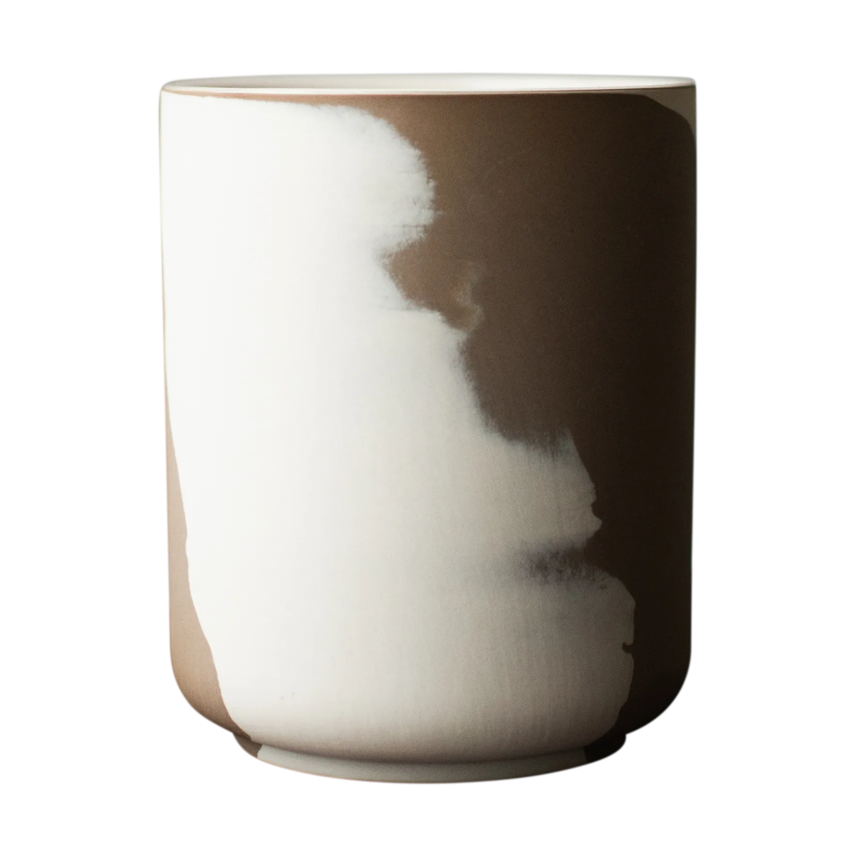 Calm flowerpot L, 褐色-米色 DBKD