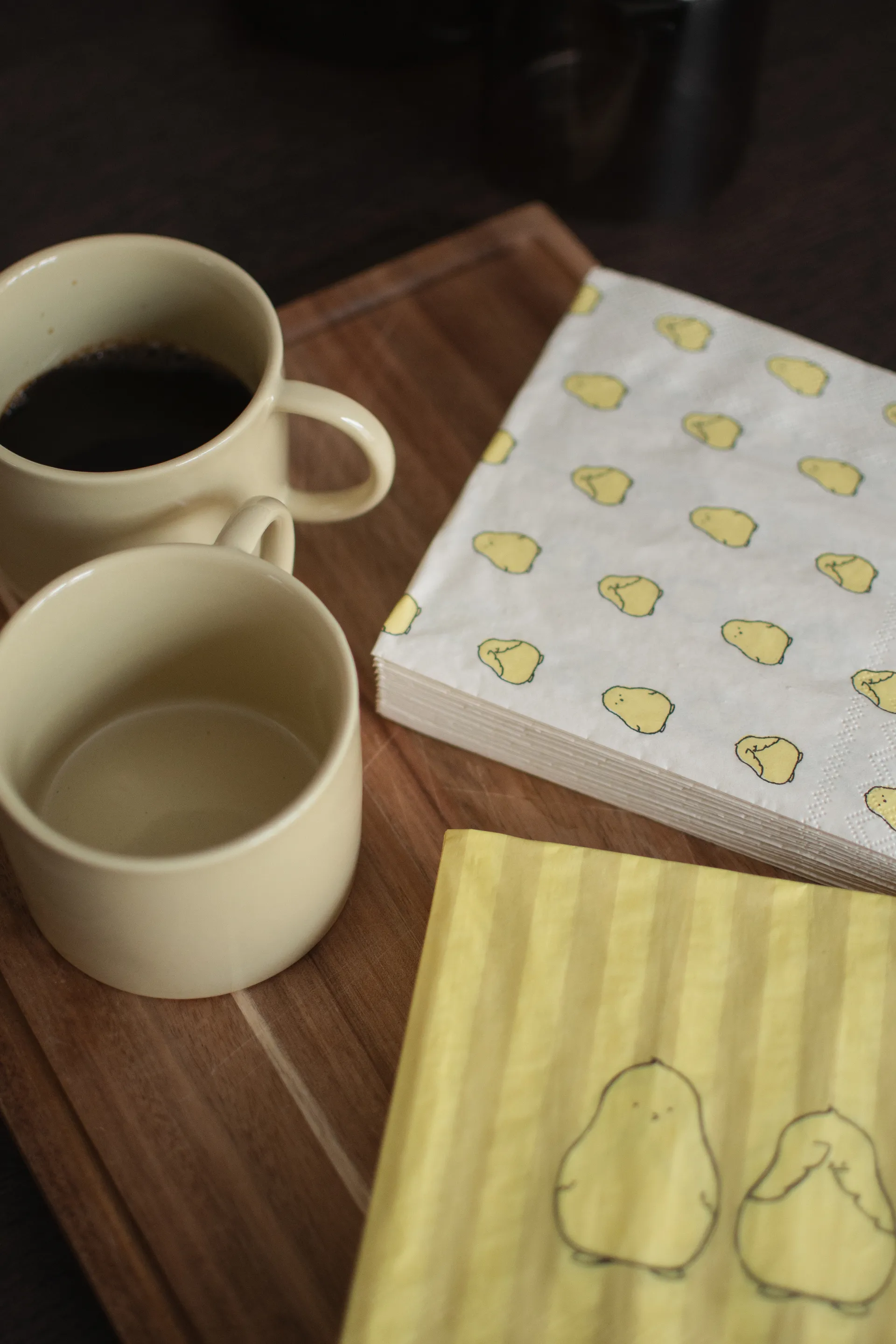 Chubby chicken paper napkins 20件装, 黄色, 33x33 cm DBKD