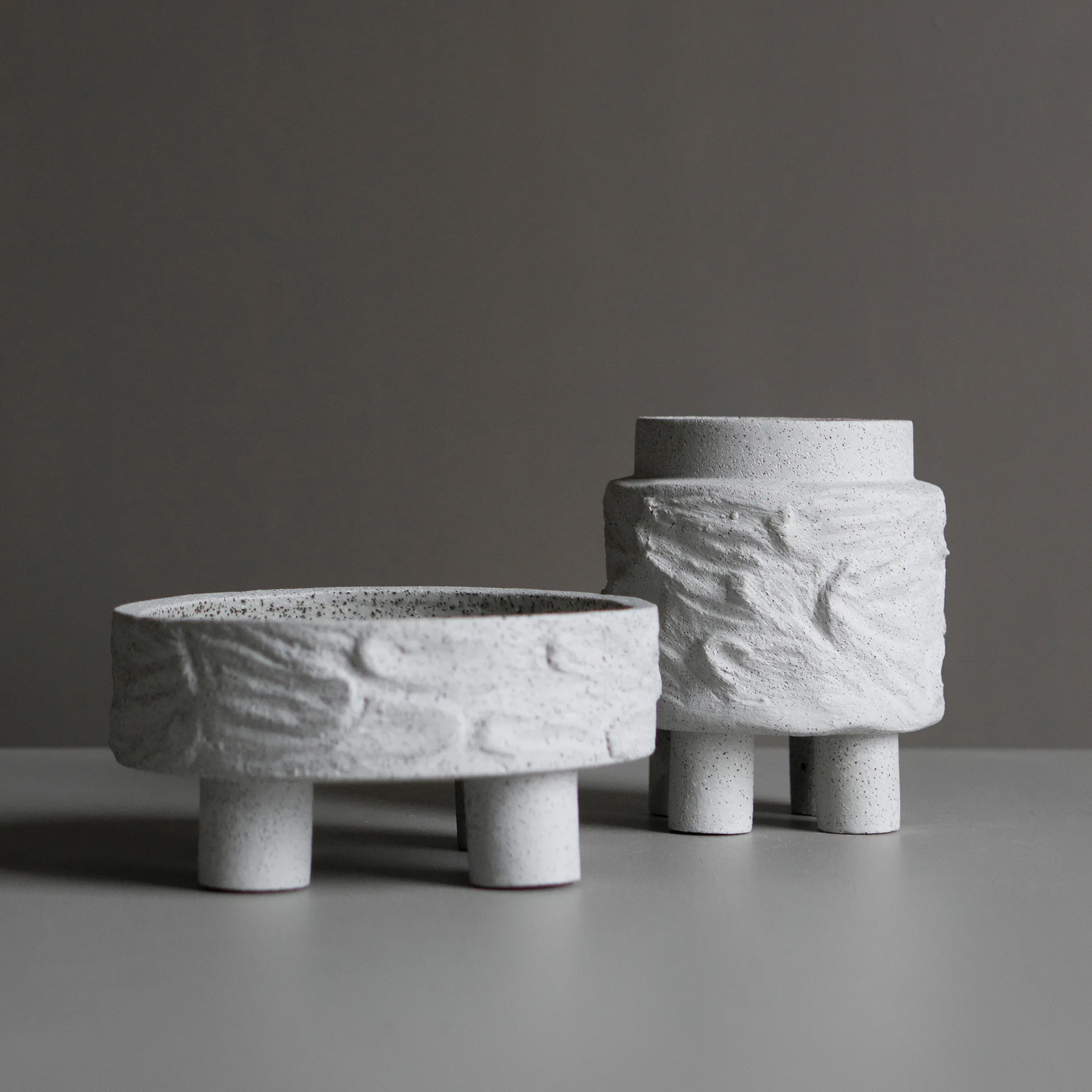 Clay 花盆 直径18cm, 沙色 DBKD
