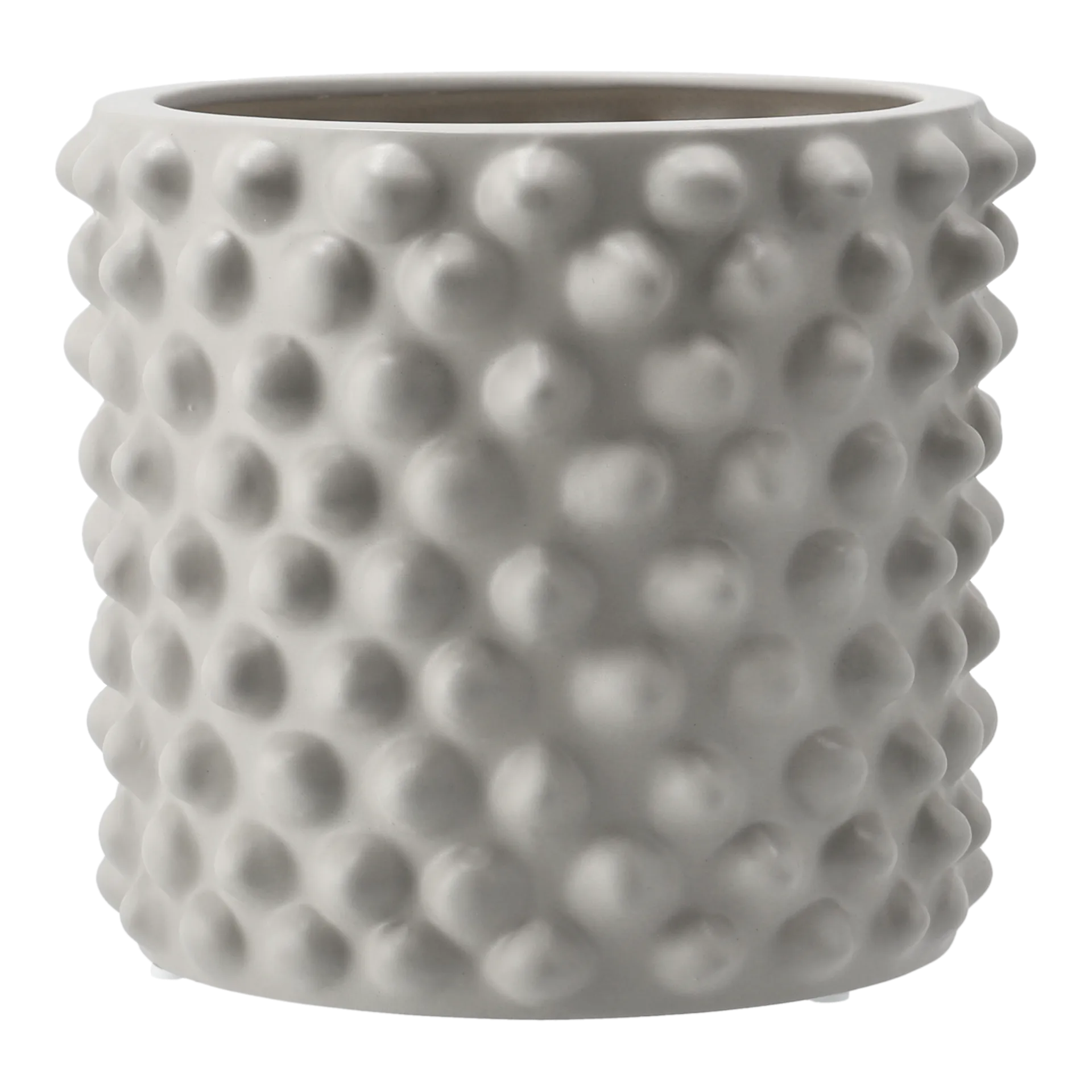 Cloudy 米灰色花盆, 小号_Ø20cm DBKD