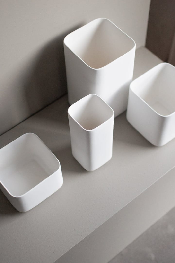 Cube 花盆  small Ø13 cm, Matte 白色 DBKD