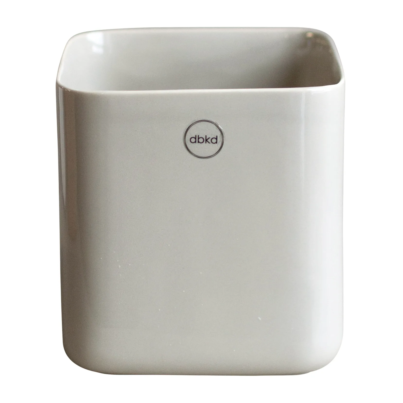 Cube 花盆  small Ø13 cm, Shiny mole DBKD