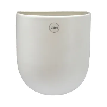 Cut wall-hang 花盆  white - large - DBKD