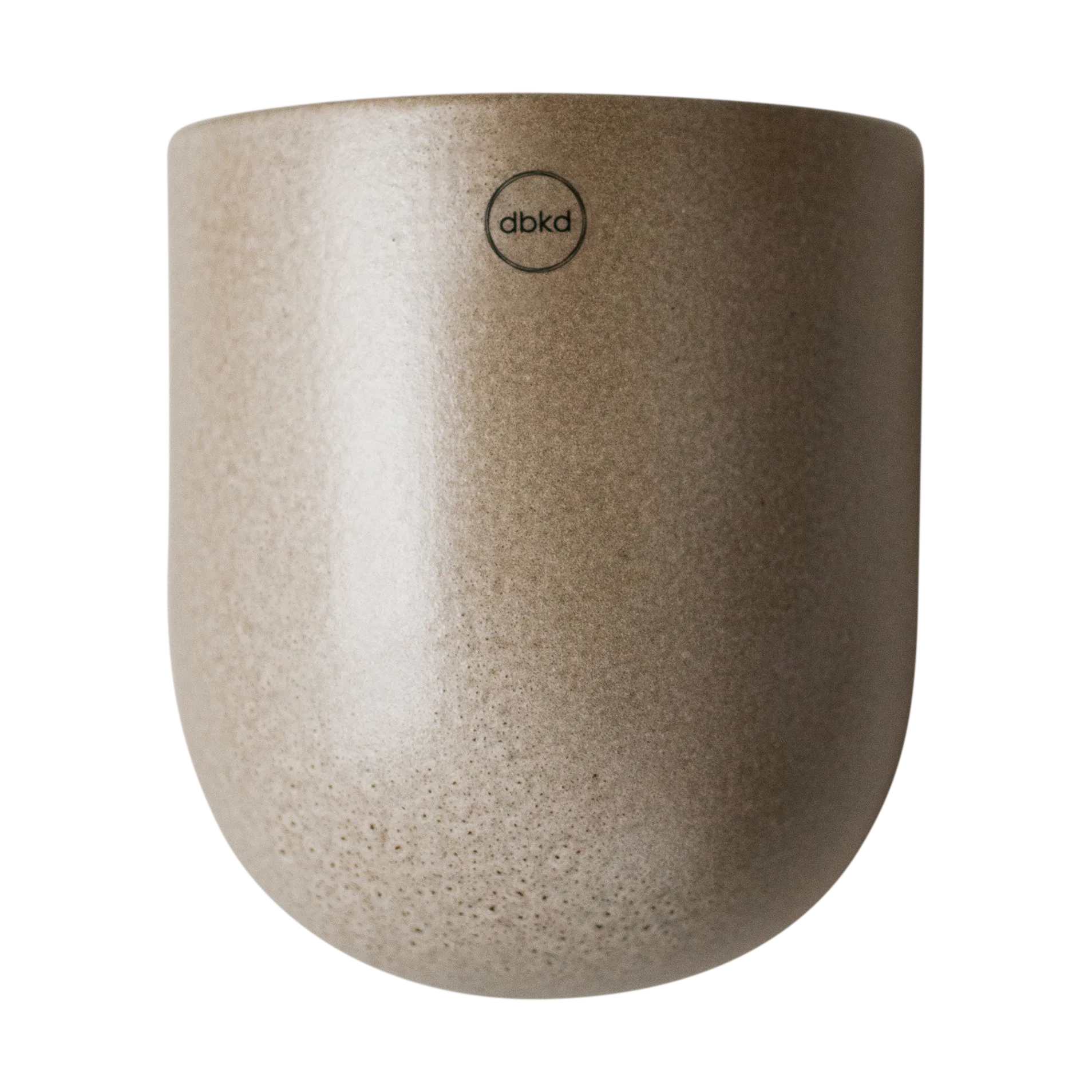 Cut wall-mounted flowerpot beige, 大 17 cm DBKD